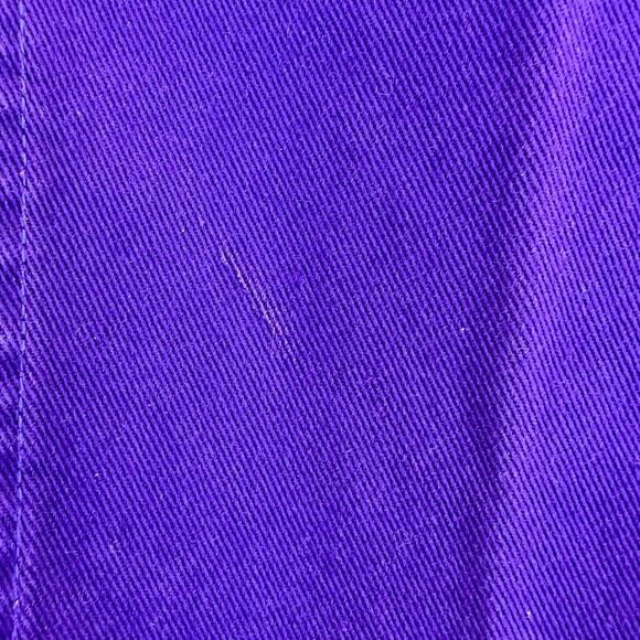 VTG 90s Roper Purple High Rise Wedgie Bareback Silver Concho Cowgirl Jeans 30x35 - Picture 10 of 10